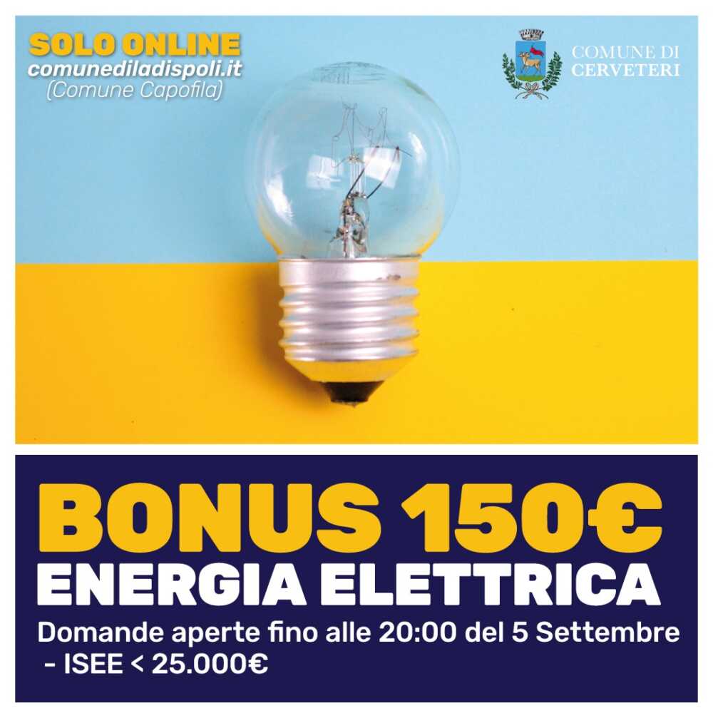 bonus energia elettrica 2023