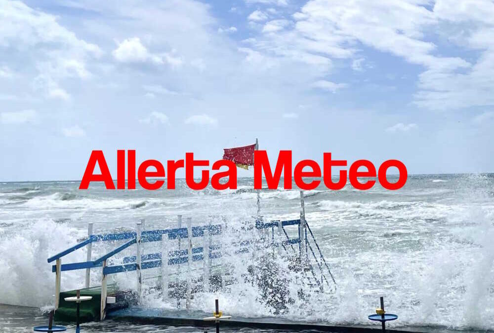 Allerta meteo per pioggia sull’Alto Lazio