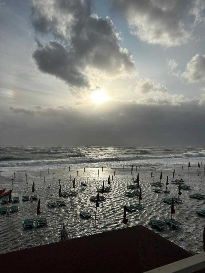 mareggiata tarquinia