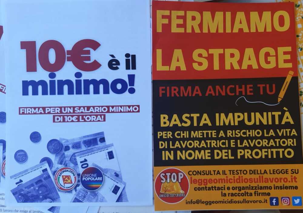 santa marinella PRC - Unione popolare petizione