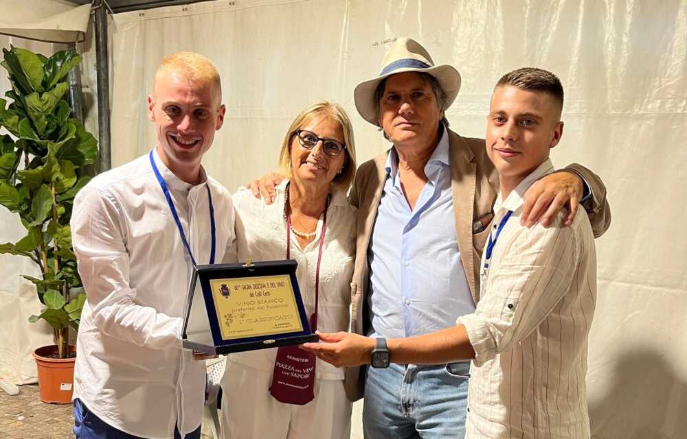 Il miglior vino bianco di Cerveteri è dei fratelli Orchi della Valle del Canneto