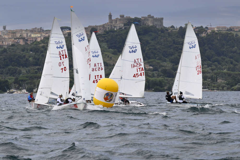 Finale straordinario per la grande vela sul Lago di Bracciano