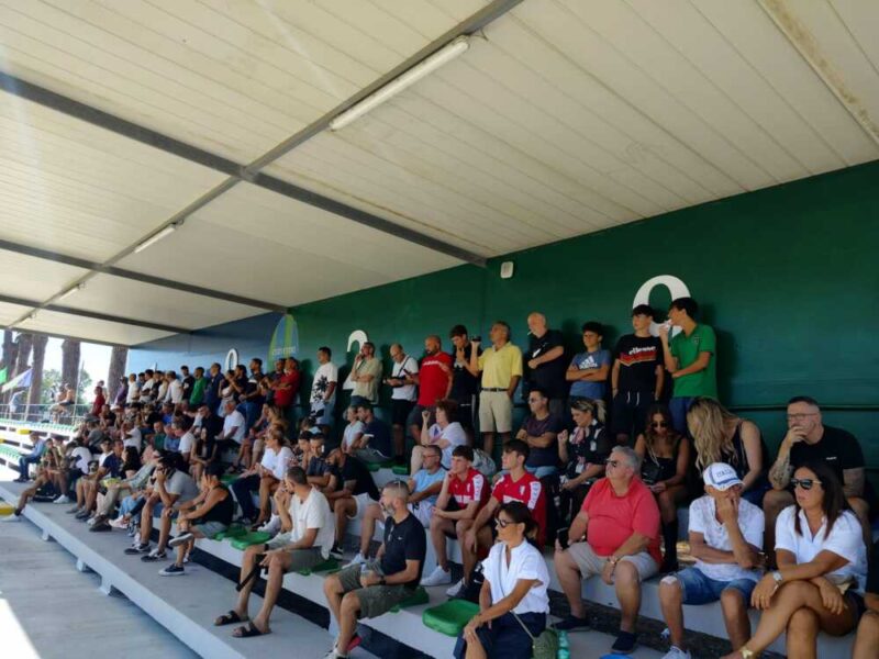 Campo Enrico Galli, tribuna del Cerveteri Calcio