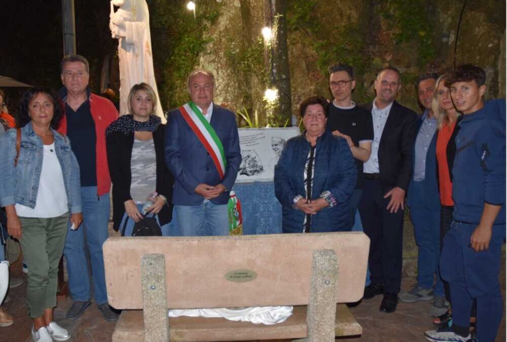 Allumiere dedica una pietra monumentale al compianto Angelo Annibali