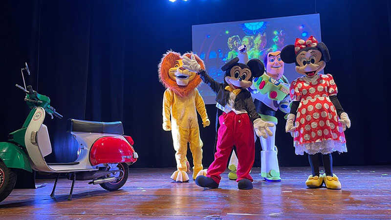 Aranova festeggia i cento anni di Disney con un grande spettacolo per bambini