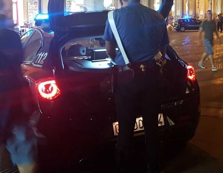 PIAZZA DANTE – I Carabinieri intervenuti (1) PIAZZA DANTE - I Carabinieri intervenuti (1)