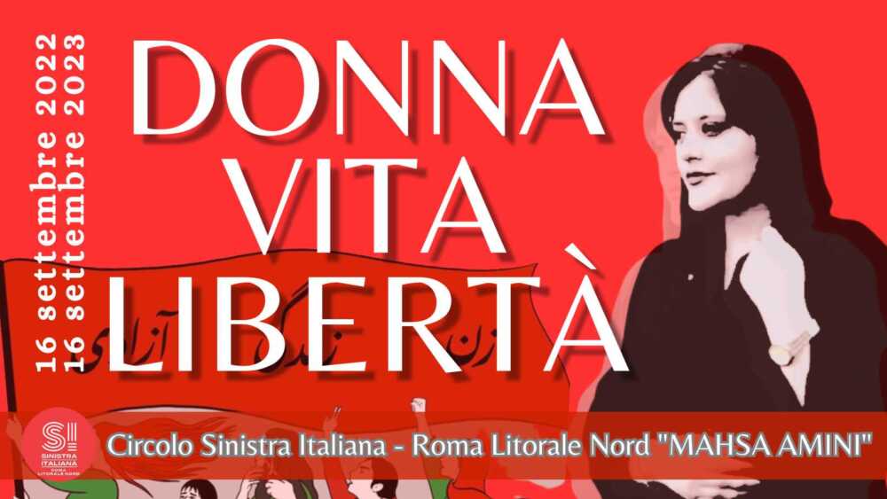 Sinistra Italiana ricorda Mahsa Amini ladispoli
