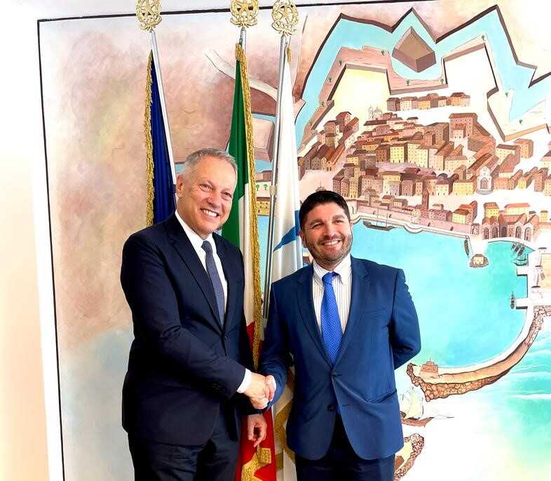 ambasciatoredanimarca musolino e ambasciatore danese