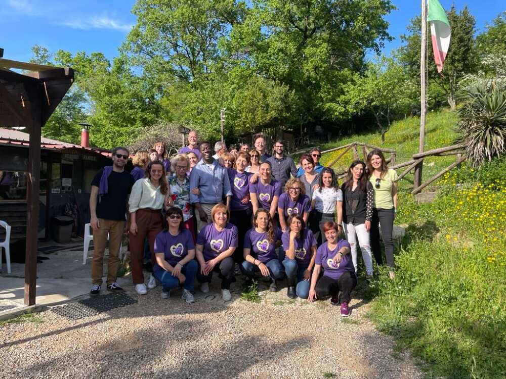 coro gospel tolfa purple