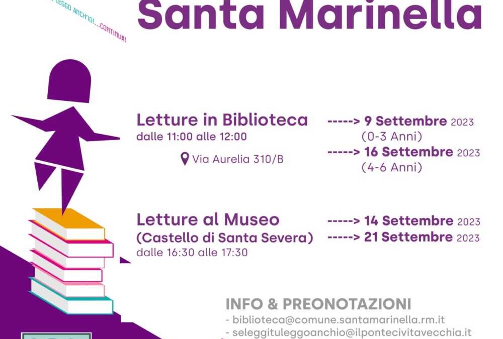 Riprendono le letture per i piccolissimi in biblioteca a Santa Marinella