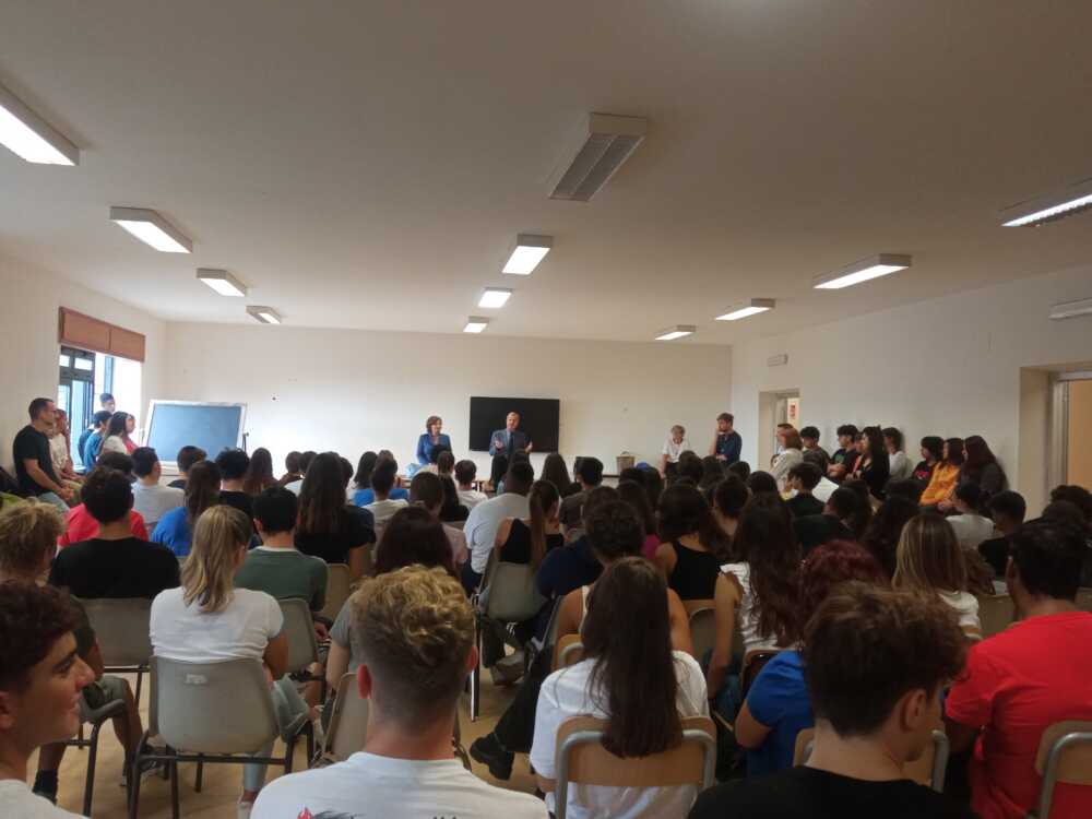 liceo santa marinella liceo santa marinella visita sindaco