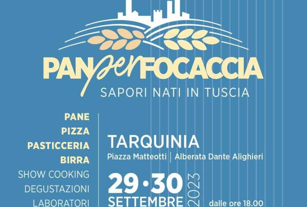 Birre artigianali e non solo, venerdì e sabato a Tarquinia per “Pan per Focaccia”