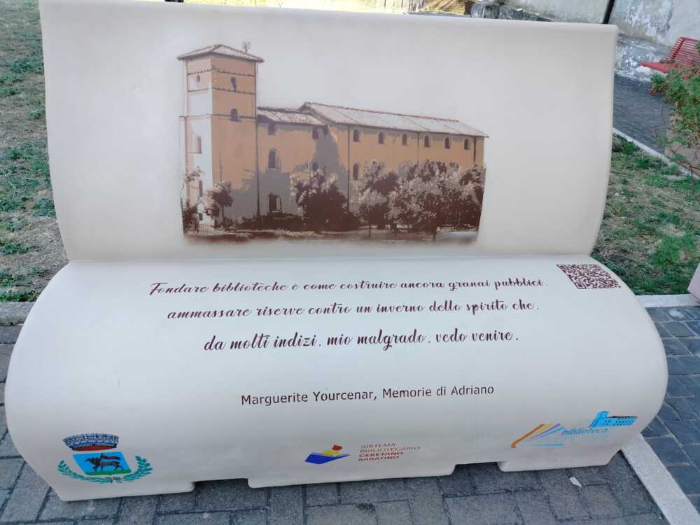 panchina letteraria cerveteri panchina letteraria cerveteri