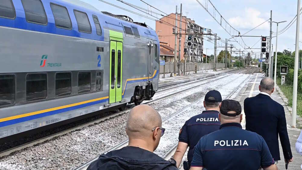 polizia polfer binari polizia polfer binari