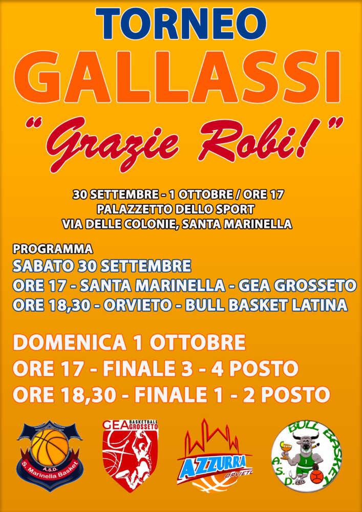 torneo gallassi basket santa marinella