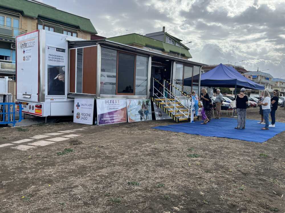 unità mobile esterno asl rm4 screening oncologico