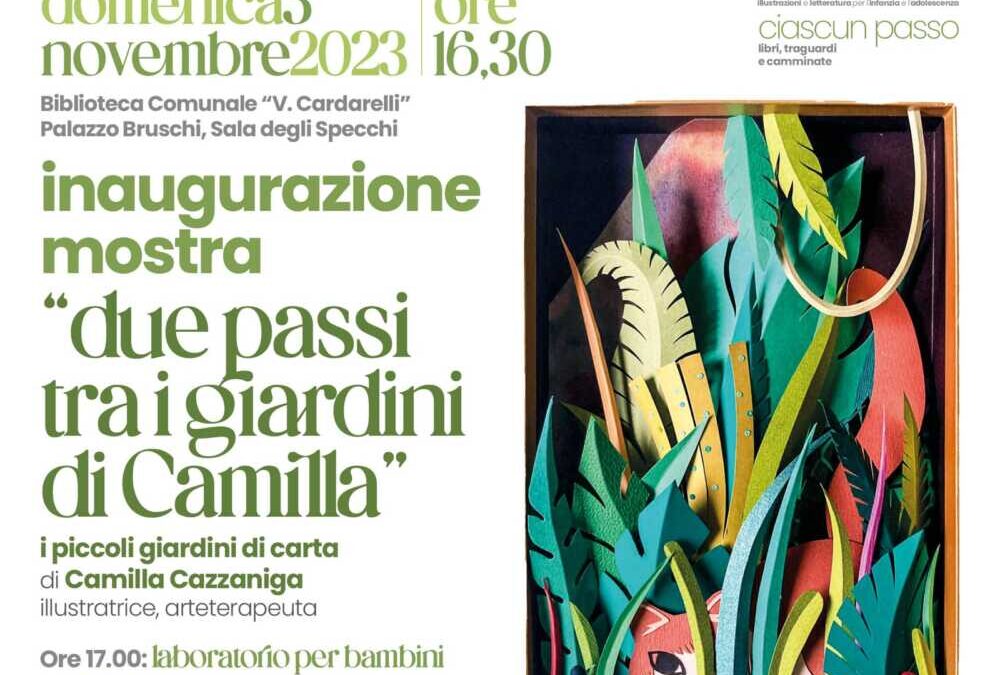 A PAGINEaCOLORI ospite l’illustratrice Camilla Cazzaniga: a Tarquinia il 5 novembre