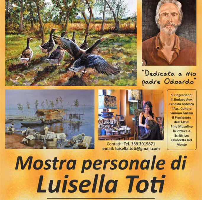 Alla Rocca Medievale di Civitavecchia l’arte di Luisella Toti