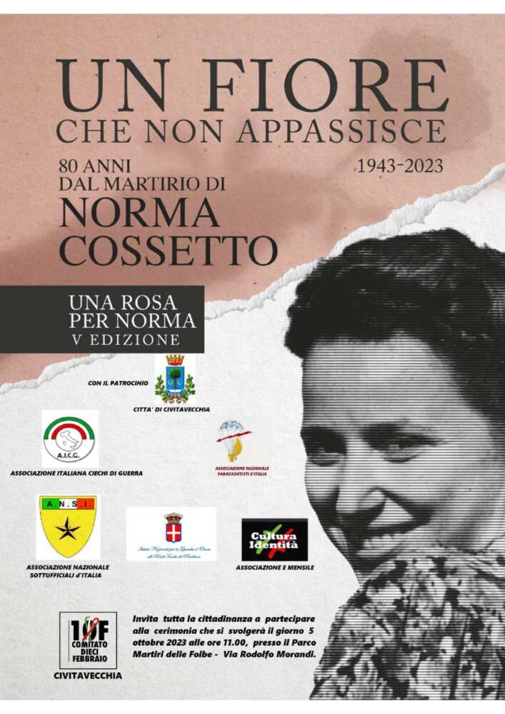 Norma cossetto 2023 civitavecchia