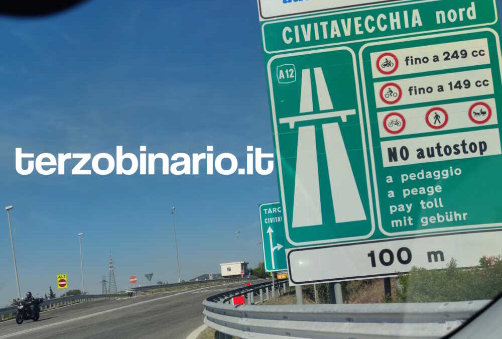 Ancora chiusure a Civitavecchia Nord e Sud sulla A12