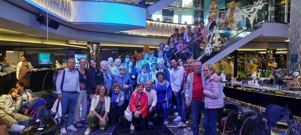 gruppone gruppo tolfa sulla msc seaview