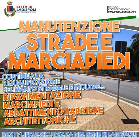 locandina lavori Ladispoli