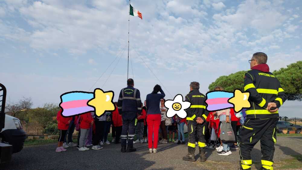 Scuola Giovanni Cena di Cerveteri a lezione dalla Protezione Civile Comunale