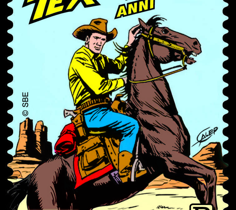 Poste, un francobollo per i 75 anni di Tex Willer