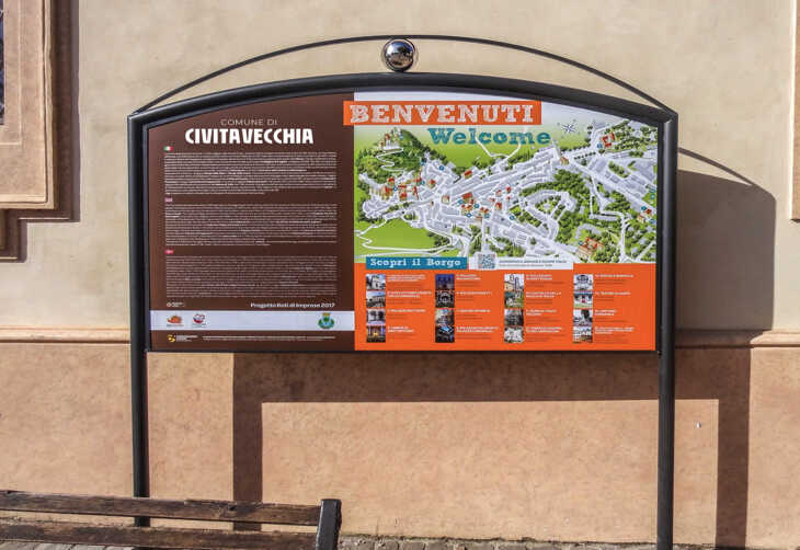 turisti civitavecchia app qr code cartello turisti civitavecchia app qr code cartello