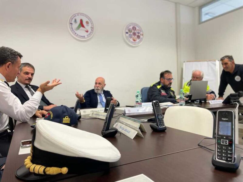 2023.11.09 Esercitazione guardia costiera capitaneria porto civitavecchia