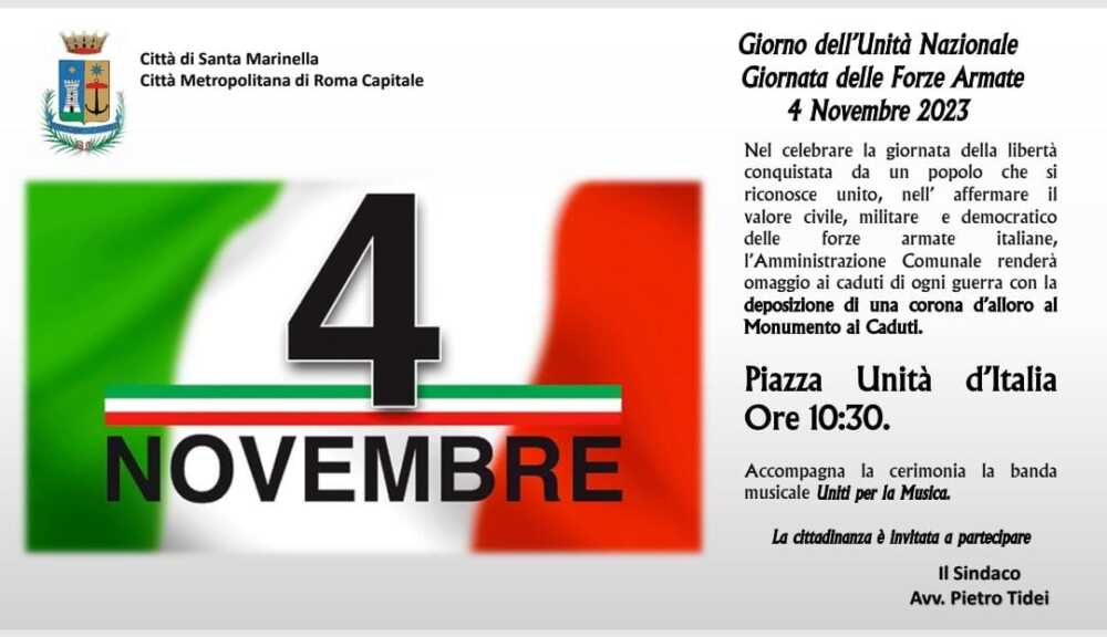 4 novembre santa marinella