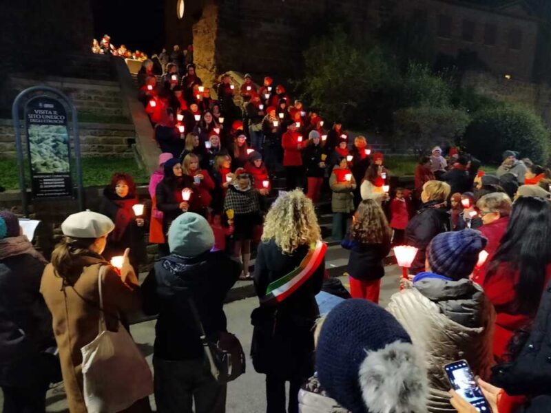 candele femminicidi cerveteri