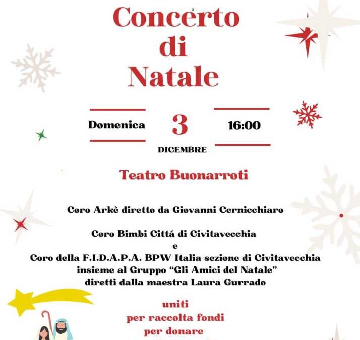 Concerto di beneficenza del Rotaract club di Civitavecchia per i bambini in difficoltà