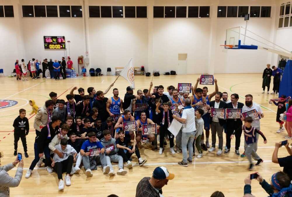 Il derby del basket va alla Dinamo Ladispoli