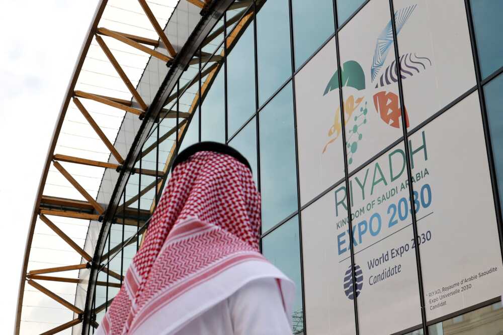 FRANCE-SAUDI-RIYADH 2030-EXPO