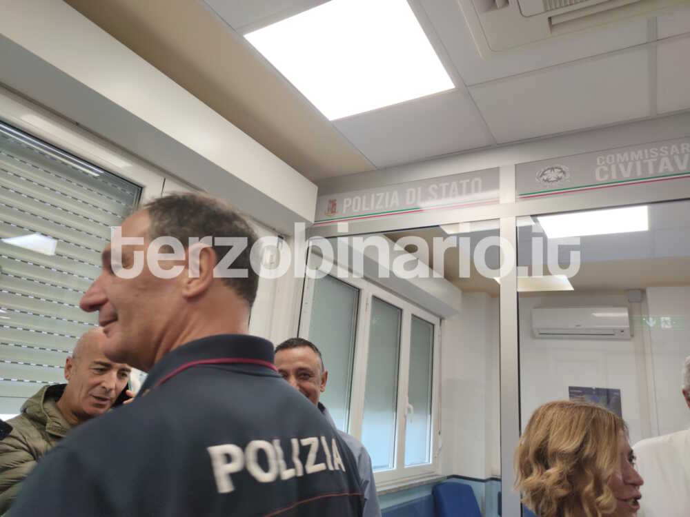 inaugurazione posto presidio polizia ospedale san paolo civitavecchia 1