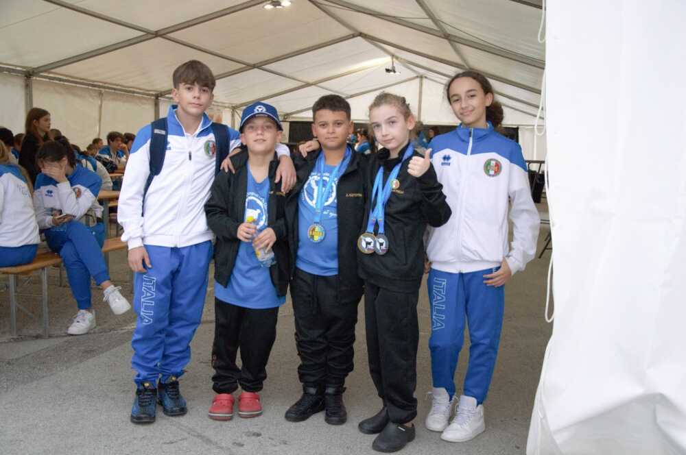 Il karate di Santa Marinella protagonista a livello internazionale: in Slovenia è podio