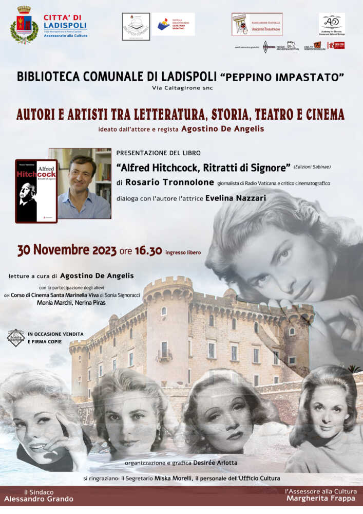 locandina Alfred Hitchcock Ladispoli locandina Alfred Hitchcock Ladispoli