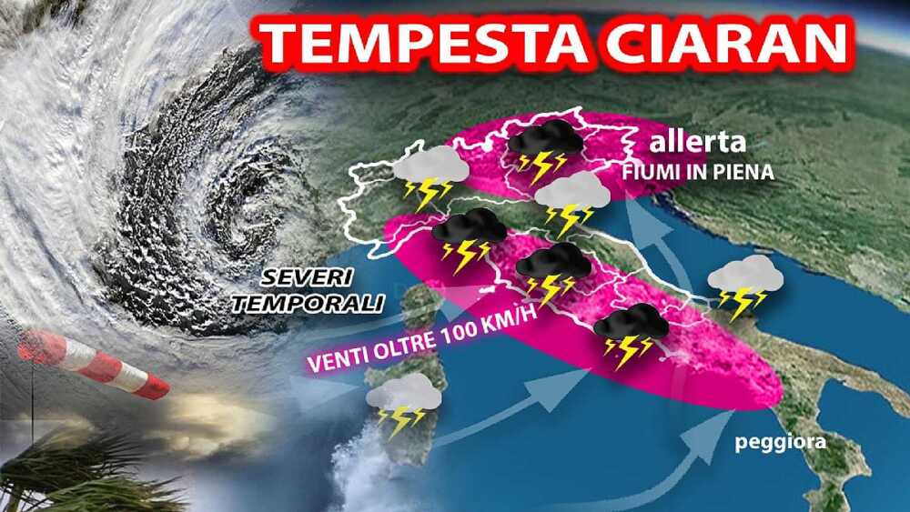 tempesta ciaran a roma tempesta ciaran a roma