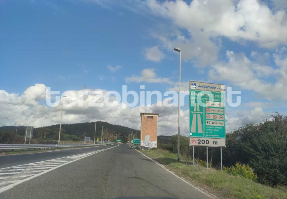 uscita santa severa bivio cavalcavia 11