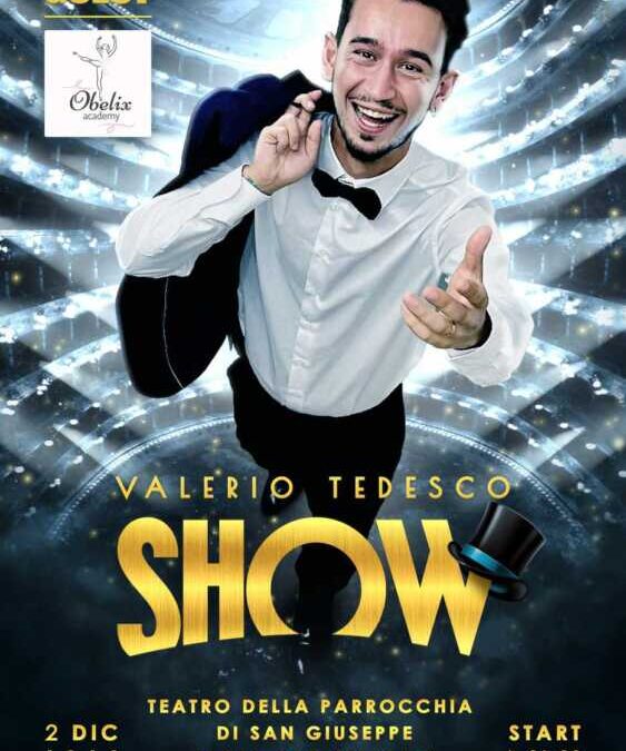 Spettacolo solidale di Valerio Tedesco al teatro della Parrocchia di San Giuseppe