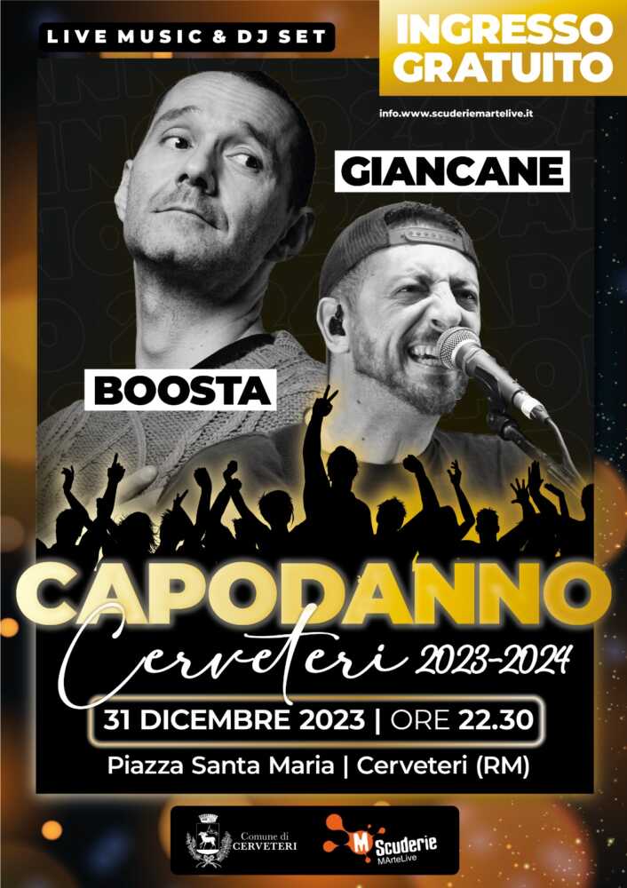 BOOSTA E GIANCANE_Capodanno a Cerveteri BOOSTA E GIANCANE_Capodanno a Cerveteri