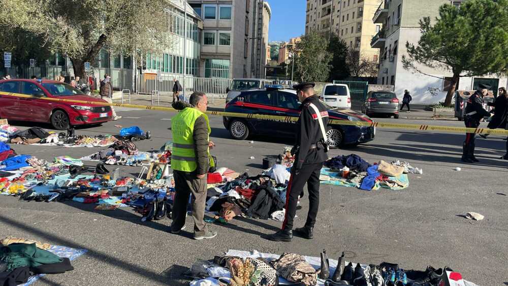 EUR - Controlli in piazzale Ostiense (2)