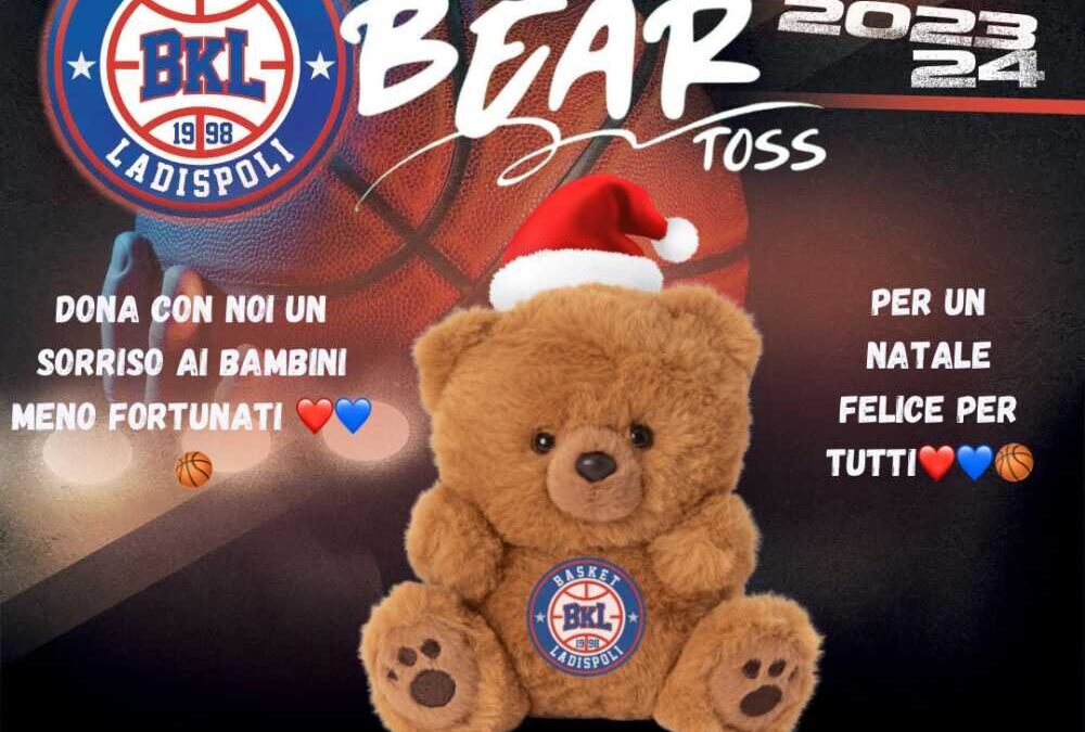 “Lancia l’orsacchiotto”: sabato il Basket di Ladispoli in campo per i bambini in Ospedale