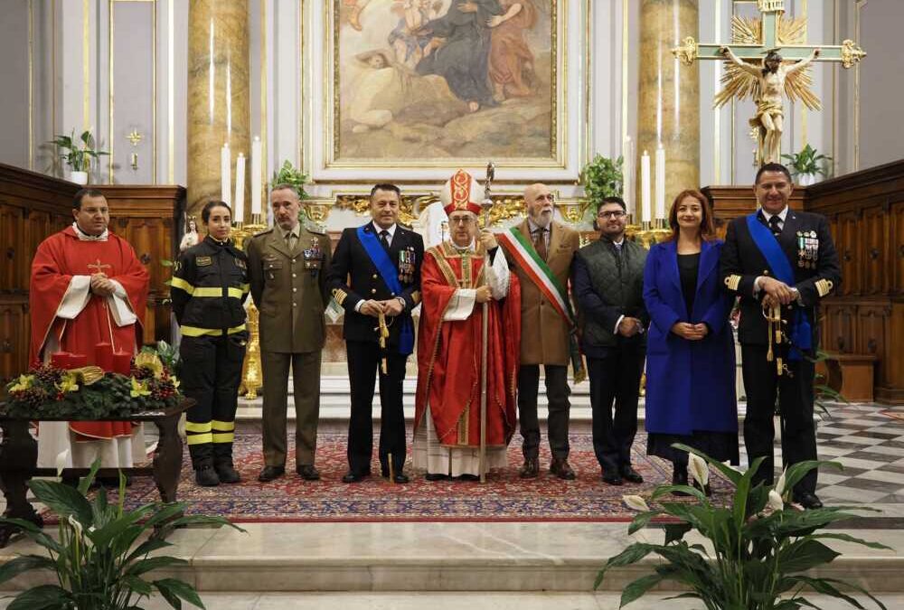 La Guardia Costiera di Civitavecchia alle celebrazioni di Santa Barbara
