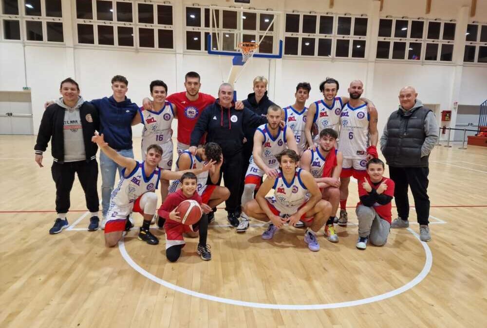 Il Basket Ladispoli “Ortopedia Vitaliti” vince ancora: terzo successo consecutivo