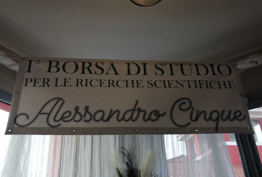 La borsa di studio Alessandro Cinque 2023 a Gioia dalla Chiesa, Chiara Bonomo e Giorgia Pulcinelli