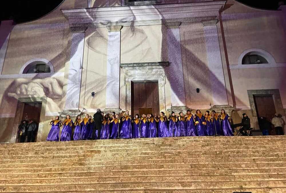 Domenica alla Chiesa della Sughera di Tolfa messa cantata con il Purple Gospel Choir
