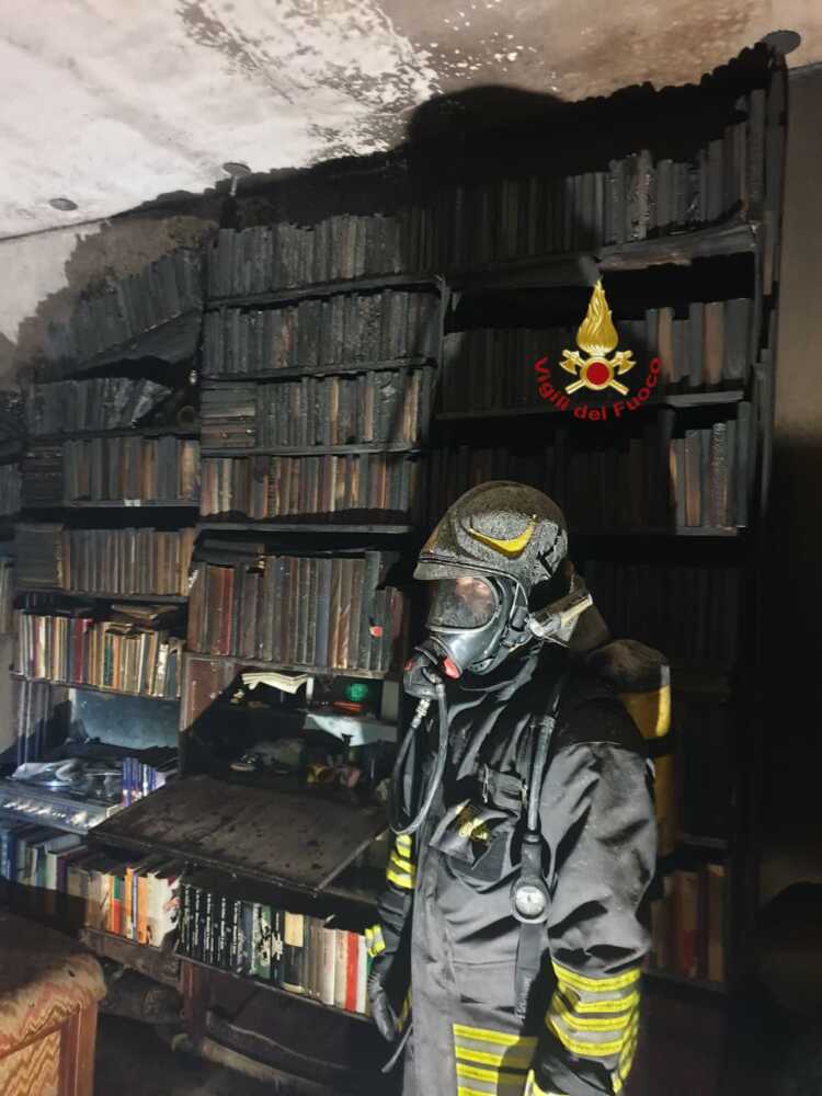 incendio trionfale via giornalisti vvf vigili fuoco pompieri (1)