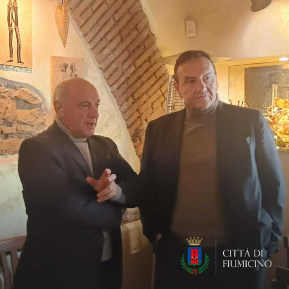 mario baccini con il prefetto questore mario baccini con il prefetto questore